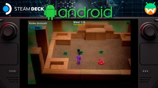 BombSquad - Android Waydroid Mobile Gaming on SteamOS Steam Deck OLED LCD смотреть онлайн