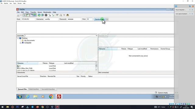 Pengujian FTP Server Debian 8 Menggunakan FileZilla смотреть онлайн