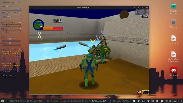 Turtles Arena #NativeLinux смотреть онлайн