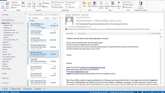 Managing Outlook for Legal Server Email going to Junk Folder смотреть онлайн