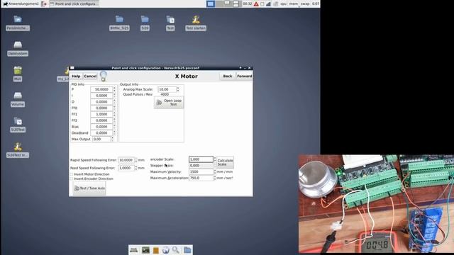 #8 LinuxCNC + 5i20 + 7i33 + 7i37 - mit PNCconf zur HAL - смотреть онлайн
