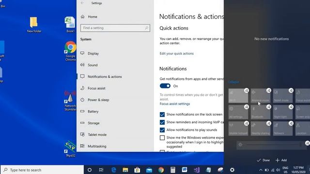 Customize the Windows 10 action center смотреть онлайн