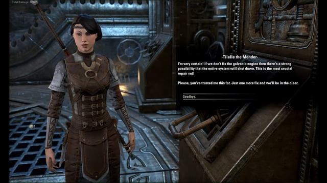 Halls of Regulation with Tilelle the Mender at Clockwork City - Elder Scrolls Online Stories смотреть онлайн