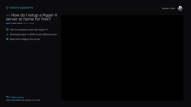 #4 Setup a Hyper-V server at home for free? смотреть онлайн