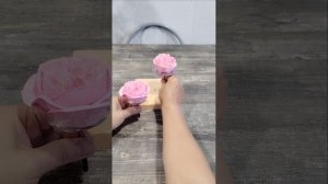 Делаем пион и розу Остина из БЗК