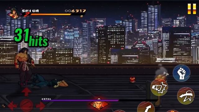 Street Of Rage 4 Story Game play (Played as Shiva) - Stage 7 SKYTRAIN - Boss Fight -Sega Game смотреть онлайн