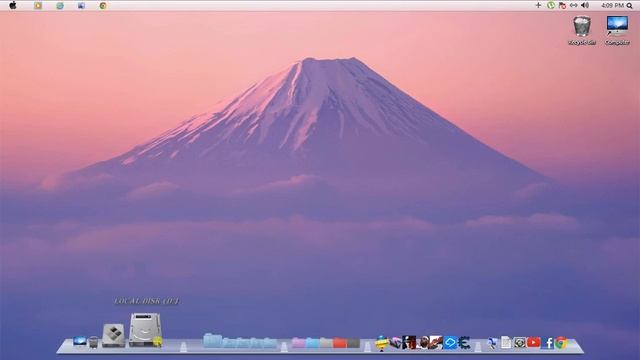 BEST Mac like theme for your windows 7 xp and vista смотреть онлайн