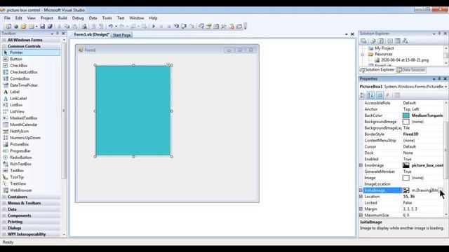 Picturebox Control in Vb.net смотреть онлайн