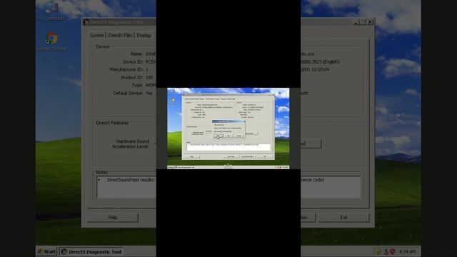 WinXp with Sound(Direct X Test) Android QEMU смотреть онлайн