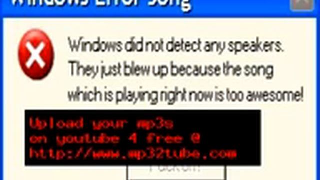 Windows Error Song смотреть онлайн