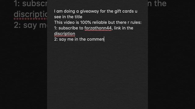 Xbox, Playstation or iTunes gift card give-away смотреть онлайн