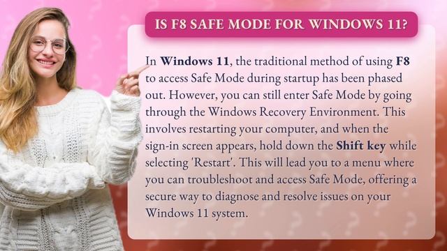Is F8 Safe Mode for Windows 11? смотреть онлайн