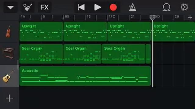 iOS Garage band Horr Medly1 смотреть онлайн