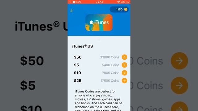 How to get iTunes cards through the app for free% Application link below смотреть онлайн