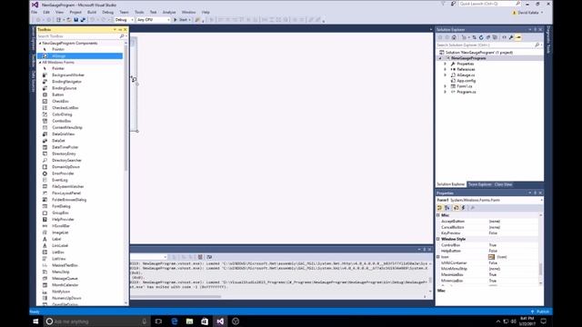 How to create a gauge in Visual Studio 2015 C# смотреть онлайн