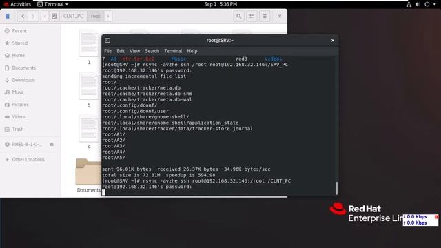 16 Transferring Files with RSYNC Commands in RHEL 8 смотреть онлайн