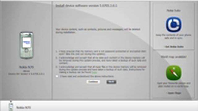 Updating Nokia Using Nokia Software Updater смотреть онлайн