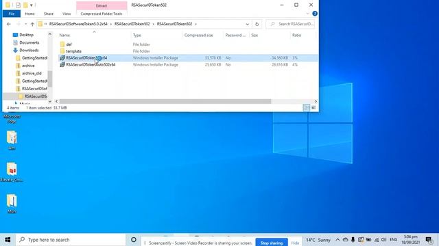 How to install RSA SecurID Software Token on Windows Machine смотреть онлайн