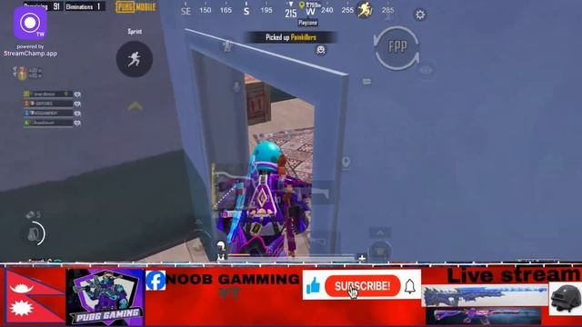 PUBG mobile new event live stream full gyero iphone11 GAMMING and subscribe and support me смотреть онлайн