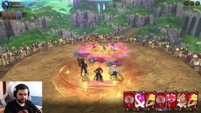 ПЕРВЫЕ ПВП ЗА НОВОГО ГАУТЕРА ОБЫЧКА | Seven Deadly Sins: Grand Cross смотреть онлайн
