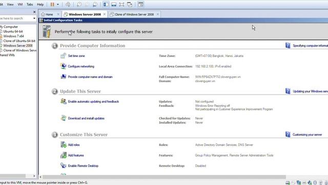 Windows Server 2008 VMware Workstation 2019 10 03 19 48 05 смотреть онлайн