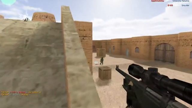 Apple Playing CS 1.6 смотреть онлайн