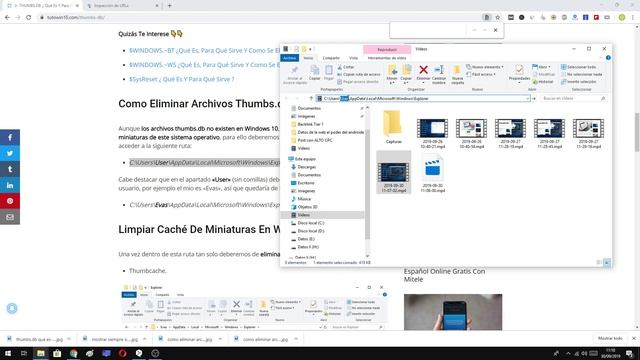 ¿ Qué Es El Archivo THUMBS.DB Para Qué Sirve Y Como Se ELIMINA en WINDOWS 10 ? 🤓 смотреть онлайн