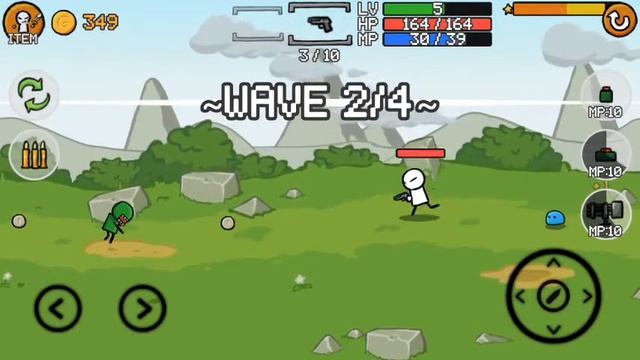 Stickman And Gun2 (by RAON GAMES) - action game for android and iOS - gameplay. смотреть онлайн