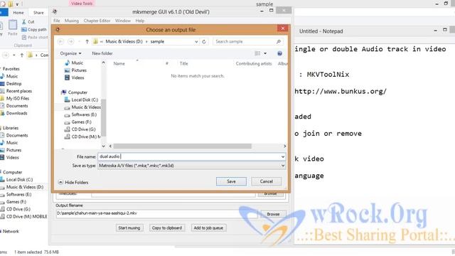 Add or Remove Single Track From Dual Audio Video смотреть онлайн