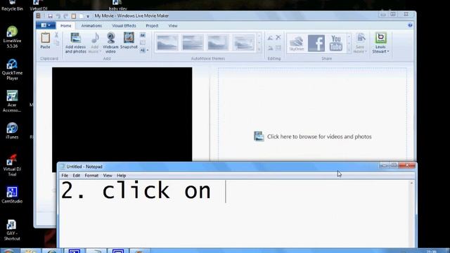 HOW TO UPLOAD VIDEOS TO YOUTUBE WITH WINDOWS MOVIE MAKER смотреть онлайн