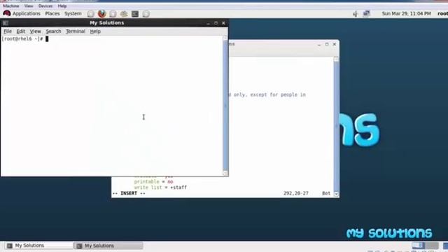 Samba Server Configuration in RHEL 6 Part 1 смотреть онлайн