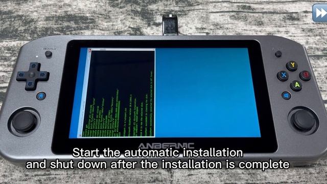 Windows 10 firmware installation video tutorial guide for Anbernic WIN600, смотреть онлайн