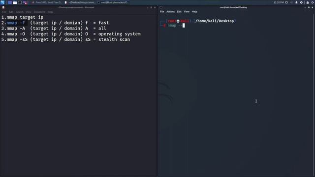 Nmap top 5 commands (part 1) смотреть онлайн