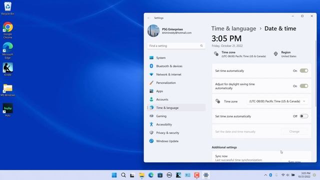 How to Change Date and Time Settings in Windows 11 смотреть онлайн