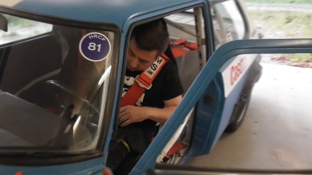 Gravel is flying! | Testdrive | Saab 99 ems | Historic Rally | смотреть онлайн