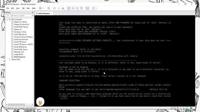 Konfigurasi EHCP (Easy Hosting Control Panel) dengan VMware pada Debian 10 смотреть онлайн