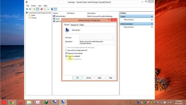 HOW TO ACTIVATE ADMINISTRATOR ACCOUNT IN WINDOWS 8? смотреть онлайн