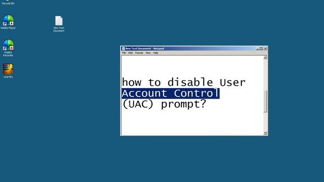How to Disable User Account Control(UAC) in Server 2008 смотреть онлайн