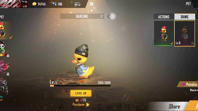 Free Fire New pet || Only 100 diamond top up 😁 смотреть онлайн
