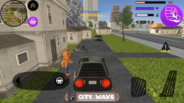 Stone Stickman Rope Hero Gangstar Crime Simulator | Android/iOS | Gameplay | HD смотреть онлайн