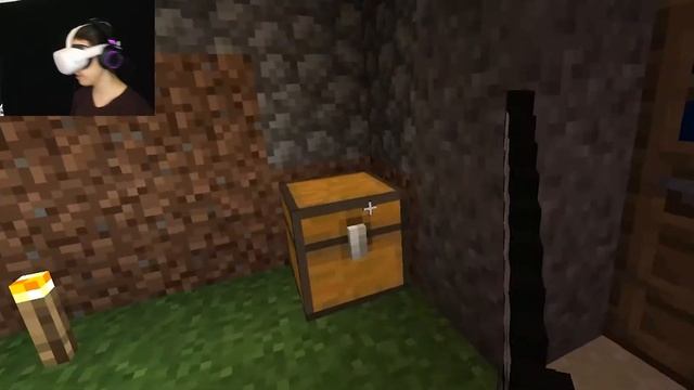 Let's Play Minecraft VR #3 ЛАВА! смотреть онлайн