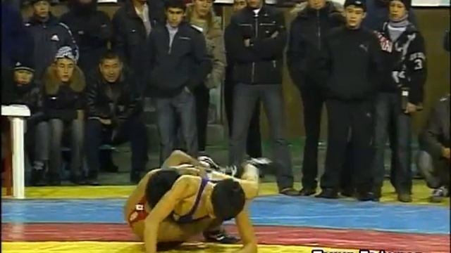 Борьба. Турнир клуба "Беркут"-2008. Финал. 60 кг Асылбек Станов-Канымет уулу Кубат смотреть онлайн