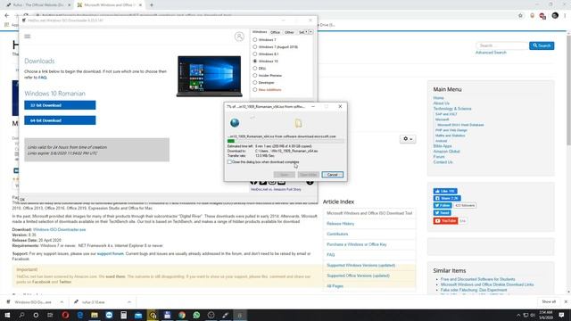 Tutorial stick bootabil cu Rufus si Windows 10 смотреть онлайн