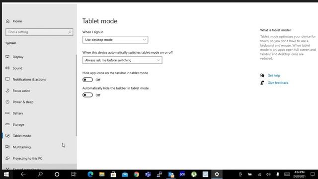 How To Enable Disable Tablet Mode In Windows 10 смотреть онлайн