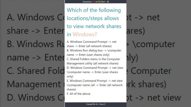 Set-6 CompTIA, A+ Certification Core 2 (220-1002) Practice Text, Portrait Mode смотреть онлайн