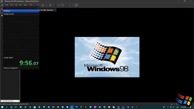 Oh look, Windows 98SE Speedrun. смотреть онлайн