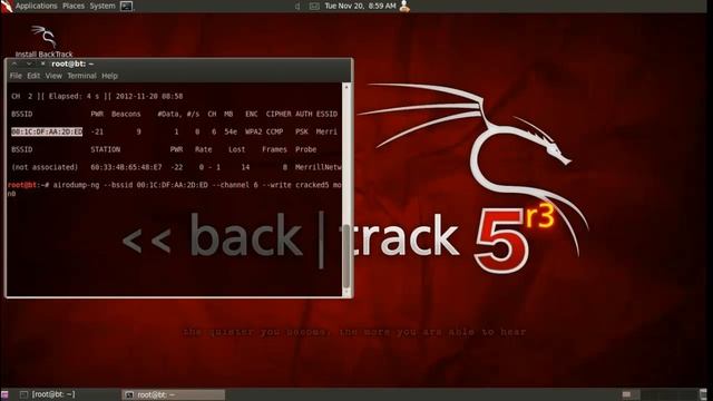 WPA2 cracked using Aircrack смотреть онлайн
