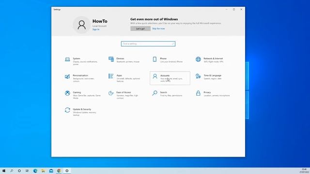 How To Add New User Without Microsoft Account - Windows 10 смотреть онлайн