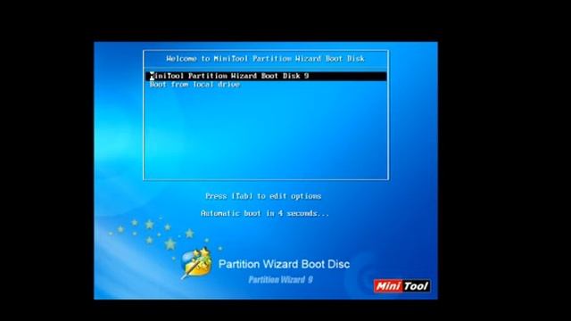 How to boot from Burned MiniTool Partition Wizard CD/DVD discs смотреть онлайн