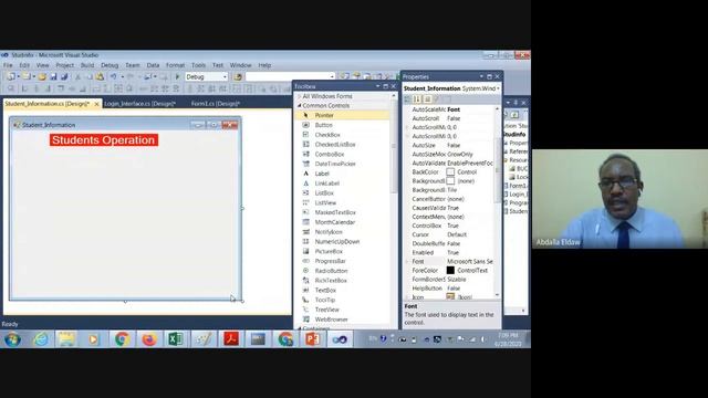 Visual Studio C#- Part1 - Dr. Abdalla Eldaw смотреть онлайн